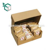 Small Factory Price Recycled Packaging coffee Box With Foam Insert